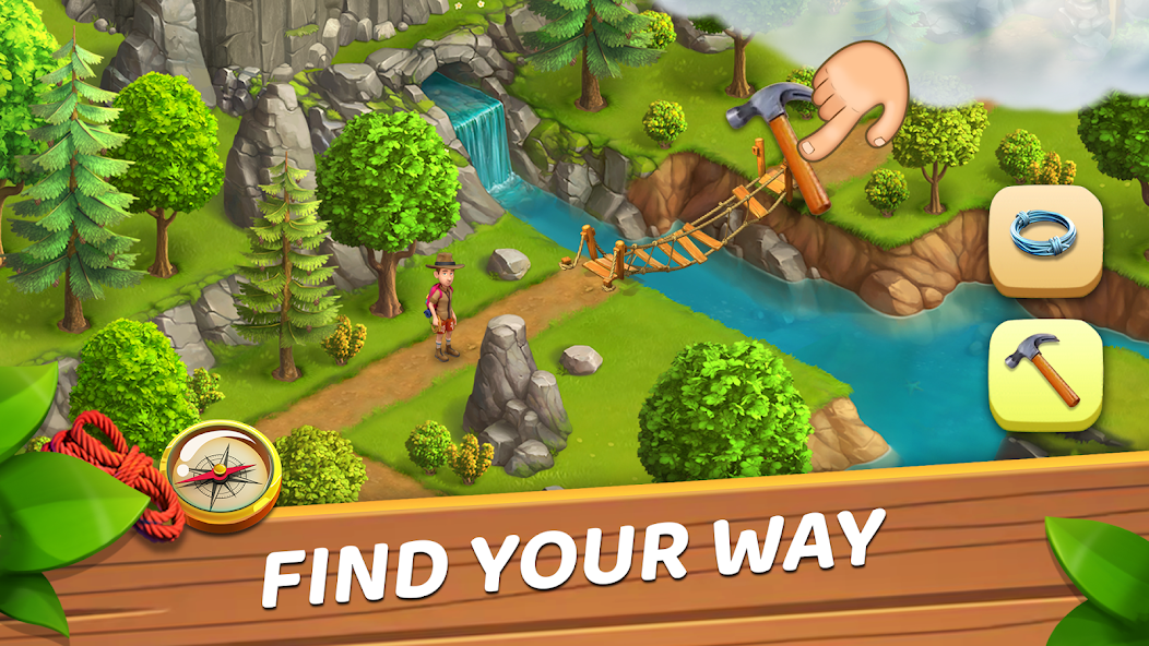 Funky Bay: Farm Adventure game banner