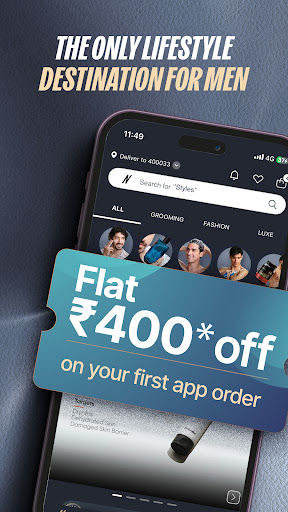 Nykaa Man - Men's Shopping App screenshot 1