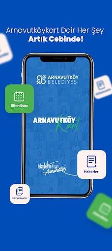 Android application Arnavutköy Kart screenshort