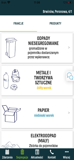 Android application InfoPreZero screenshort