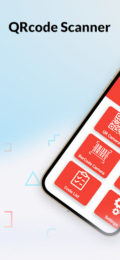 Android application Qr code dan Barcode Scanner screenshort