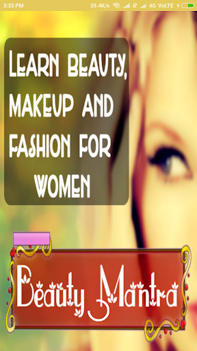 Android application Beauty Mantra - Beauty Guide screenshort