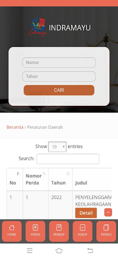 JDIH Indramayu Screen 3