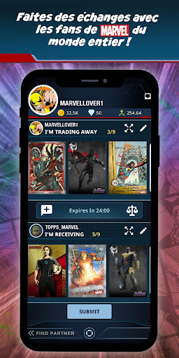 Marvel Collect! par Topps  screenshots 2