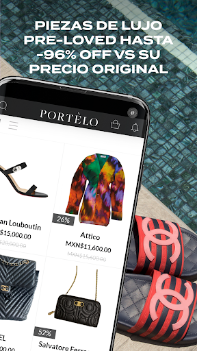 Portèlo-Marketplace Moda Lujo Screen 2