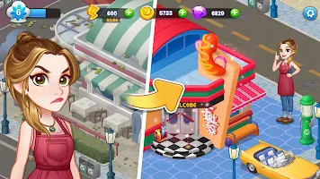 Merge Cooking: Restaurant Game APK Ảnh chụp màn hình #15