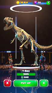 Dinosaur World MOD APK: My Fossil Museum (Unlimited Money) 4