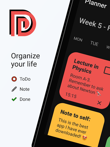 Screenshot of Daily - organize your life!