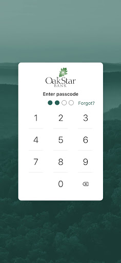 Android application OakStar Bank Mobile screenshort