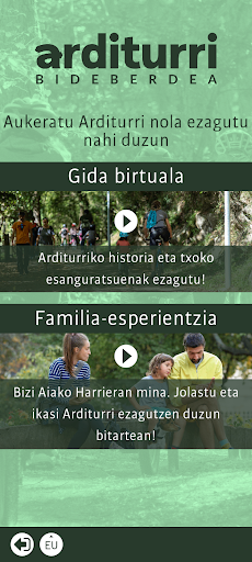 Android application Arditurri bideberdea screenshort