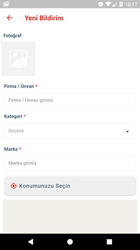 HFA Bildirimi Screen 2