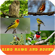 Bird Name And Sound Télécharger sur Windows