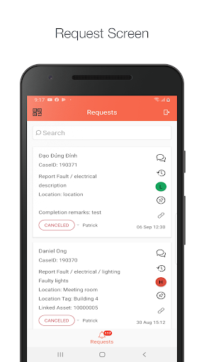 FacilityBot Screen 2