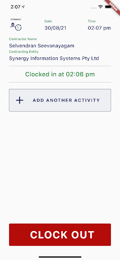Synergy T&A Subcontractors Screen 2