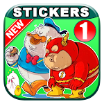 Cover Image of डाउनलोड Cartoons Stickers - WAStickerA  APK