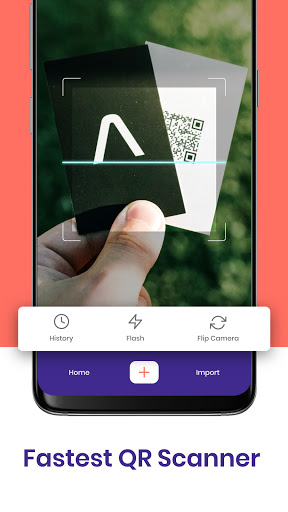 Android application Smart QR Code Scanner screenshort