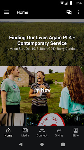Android application FUMC Manhattan KS screenshort