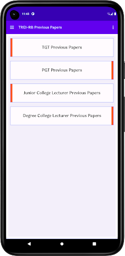 Android application TS Gurukula All PreviousPapers screenshort