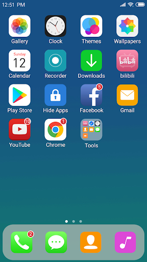 X Launcher: With OS13 Style Theme & Control Center 3.2.5 screenshots 1