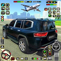 Modern Taxi Car Transporter: Airplane Pilot Games