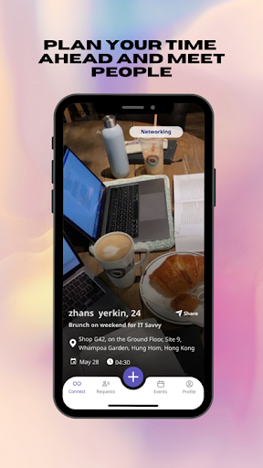 Connect Social App Screen 2