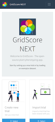 Android application GridScore NEXT screenshort