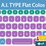 A. I. Type Flat Colors א icon