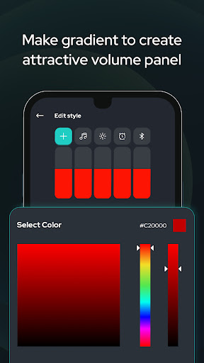 Screenshot of Volume Style