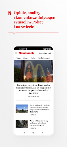 Newsweek Polska Screen 3