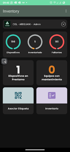 INVENTORY Screen 2