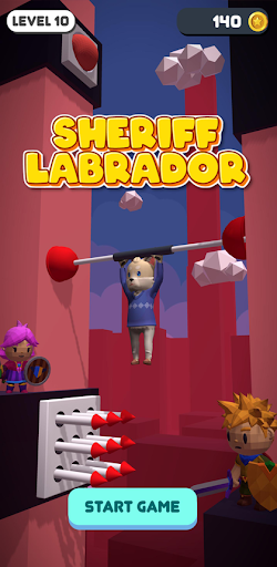 Android application Sheriff Labrador Fall screenshort