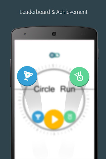 Android application Circle Run - 360 Spikes Game screenshort