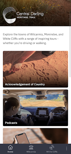 Android application Central Darling Heritage Trail screenshort