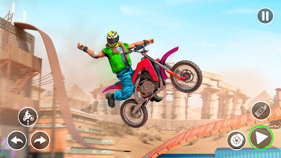 Dirt Bike Stunt Racing Games 2.1 APK screenshots 1