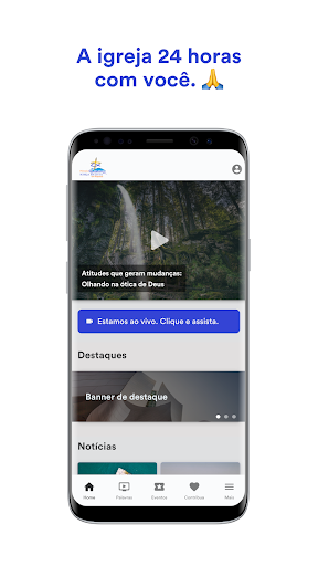 Android application PIBRA Servindo com Relevância screenshort