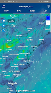 Weather Radar - Windy, rain ra Screenshot