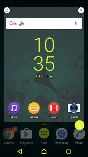 Summer Night Theme Screen 3