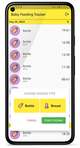 Baby Feeding Tracker