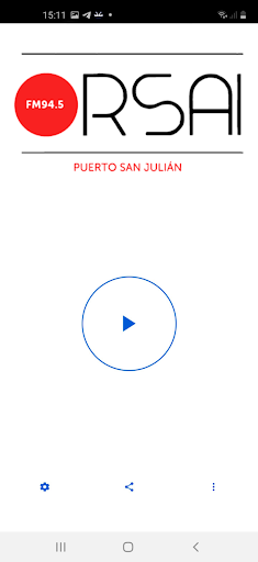 Android application FM Orsai screenshort