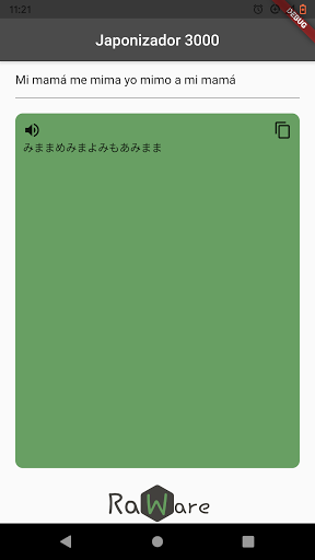 Japonizador 3000 Screen 2