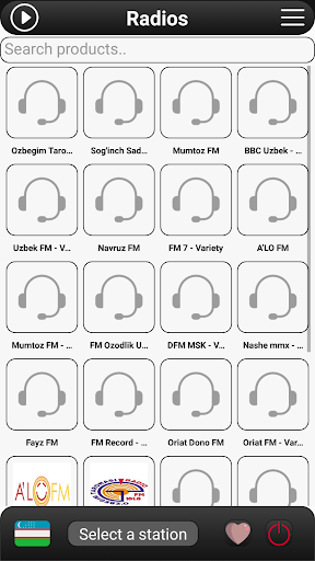 Android application Uzbekistan Radio FM screenshort