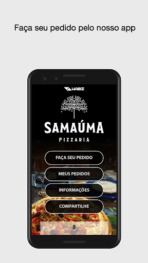 Android application Samaúma Pizzaria screenshort
