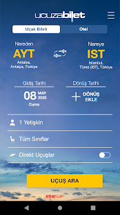 Ucuzabilet - Flight Tickets Varies with device APK screenshots 8