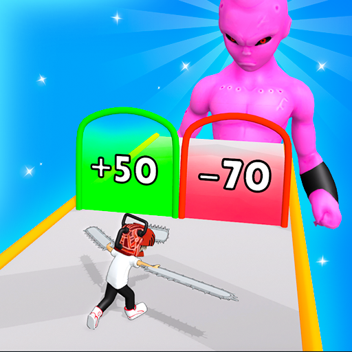 Chainsaw Run 3D Game logo