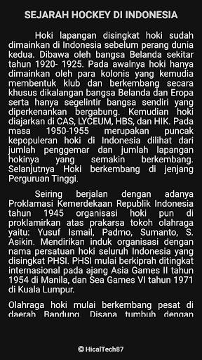 Belajar Hockey Screen 3