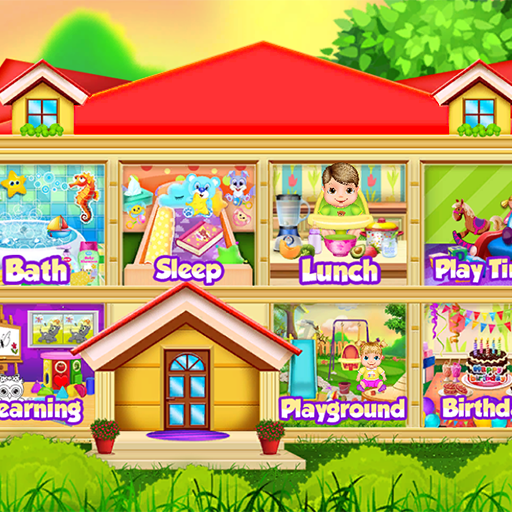 Doll House Daycare Game logo
