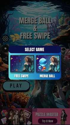Merge Color Ball &  Gem Swipe - Screenshot 2