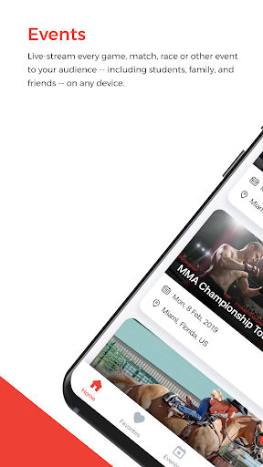 WatchmeSports Screen 2