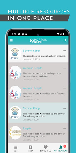 Portail Répit Screen 3
