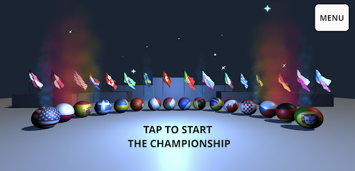 Android application Marble Race screenshort